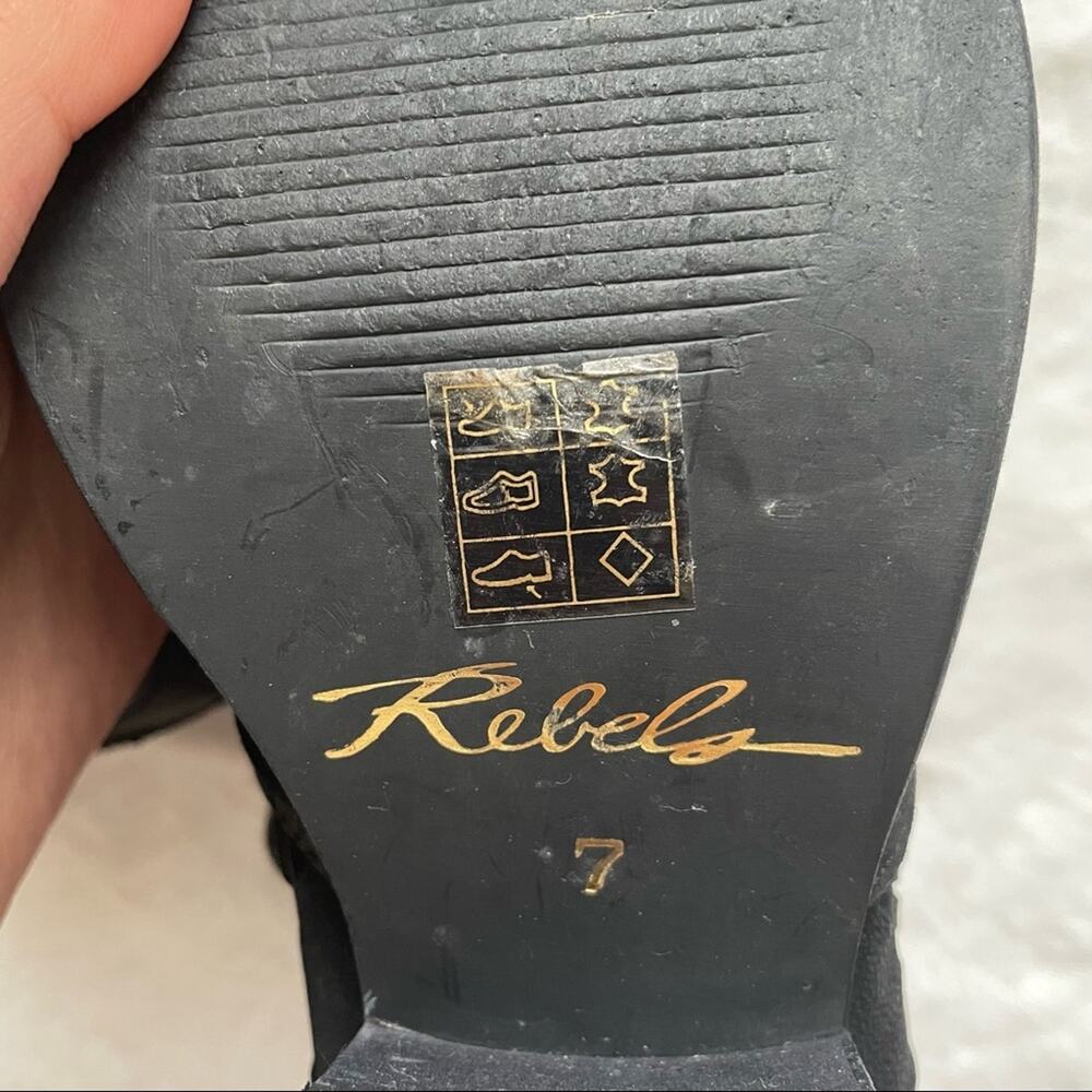 Rebels Leather Booties - image 4